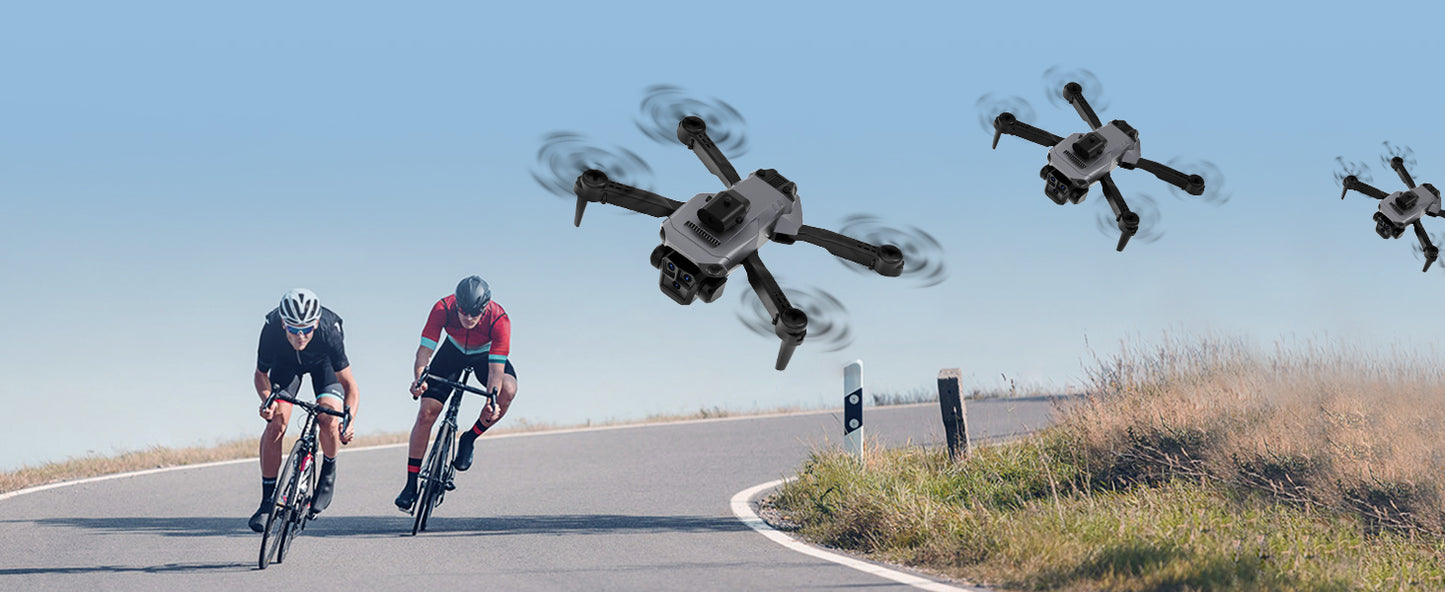 Drone Avec Caméra 4K, Quadricoptère FPV WiFi Télécommandé, 360°Flips neuf