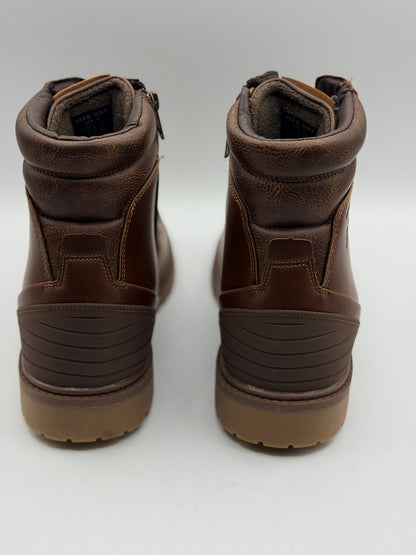 Bottes à lacets marron
