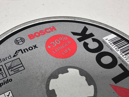 Disque à tronçonner droits X-LOCK 125x22,23x1 (x10) Standard for inox | 2608619267 - Bosch