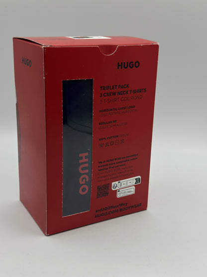 Hugo boss LOT DE TROIS T-SHIRTS EN COTON À LOGO IMPRIMÉ Taille S