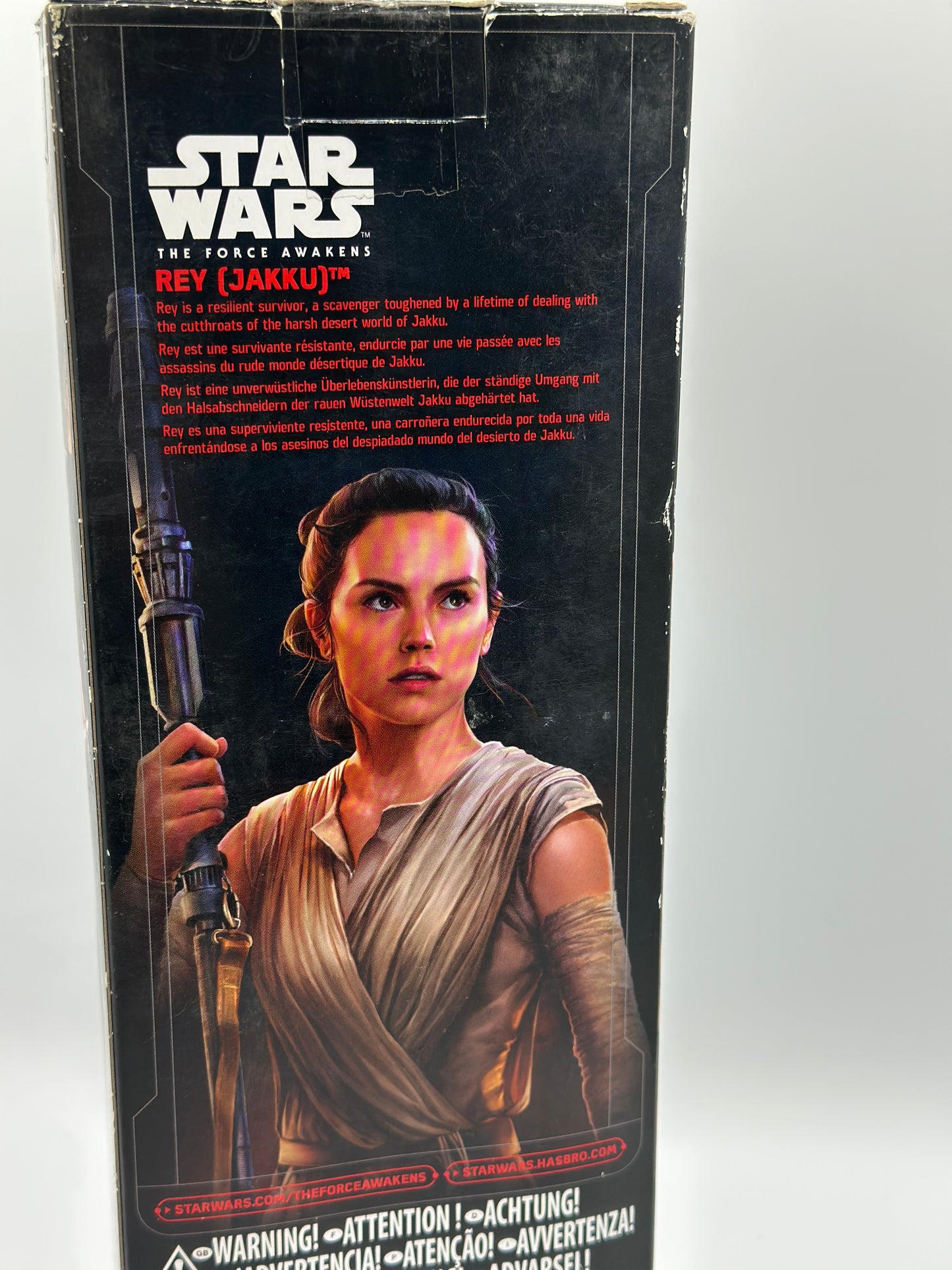 Figurine Star Wars REY (JAKKU) Disney Hasbro neuve