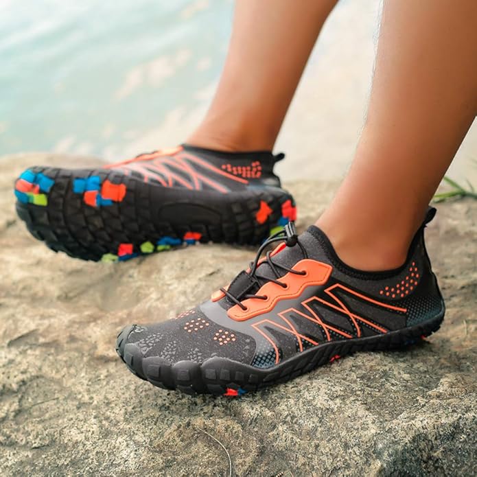Lixada Chaussures Aquatiques Homme Femme Pieds Nus à séchage Rapide Chaussures Respirant Chaussures de Sport pour Marche Natation Plongée Surf Sport Aquatiques de Plage
