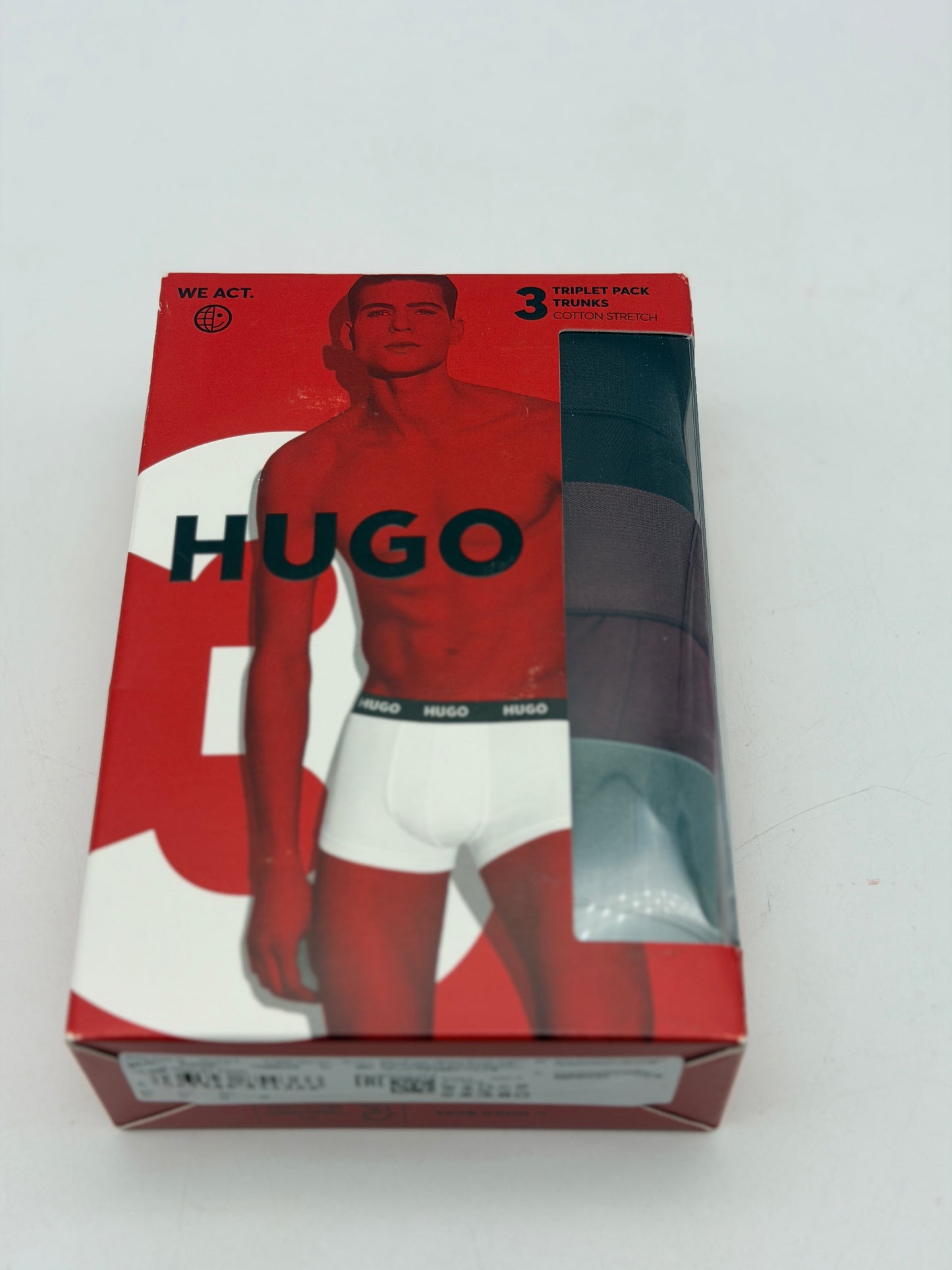 Hugo Trunk Triplet Pack 10268005 01, Open Miscellaneous, M Hommes