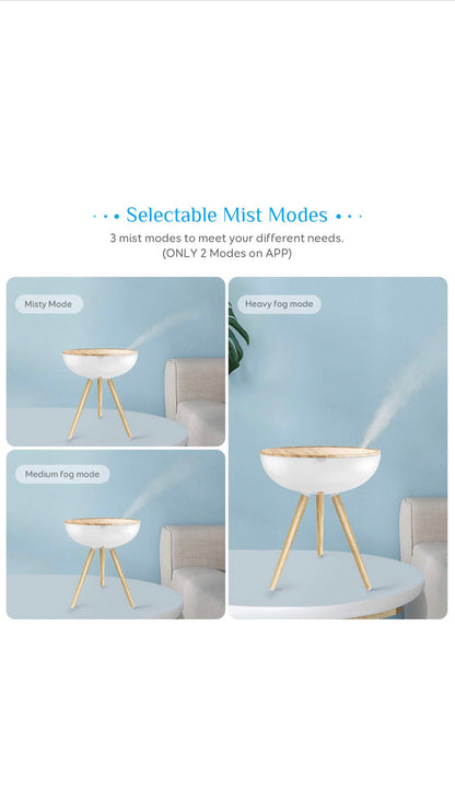 Diffuseur d'Huiles Essentielles Électrique 1000ml wifi compatible avec Alexa et Google home neuf