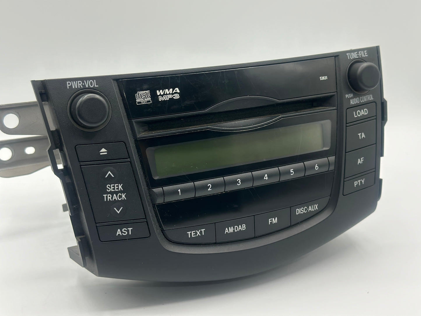 Autoradio dorigine Toyota Rav4 2009-2011 Am FM lecteur CD récepteur radio DXUWZ parfait état