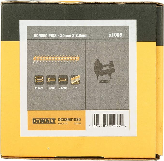 DEWALT Pointes acier XH pour cloueur DCN890 3x57mm neuf