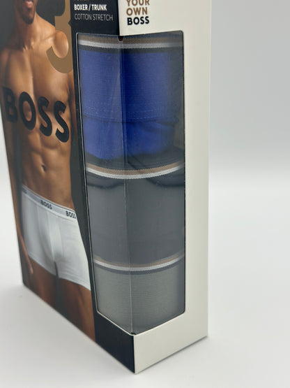 Boxer 3-Pack boss , Blue/Red/Black neuf tailles S