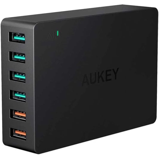 Aukey Chargeur mural USB Titan Series 60W