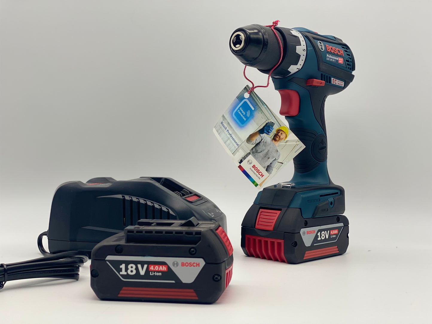 Bosch Perceuse-visseuse sans fil gsr18 V 70 Professional 3 x 4,0 Ah Batterie Pack L-Boxx