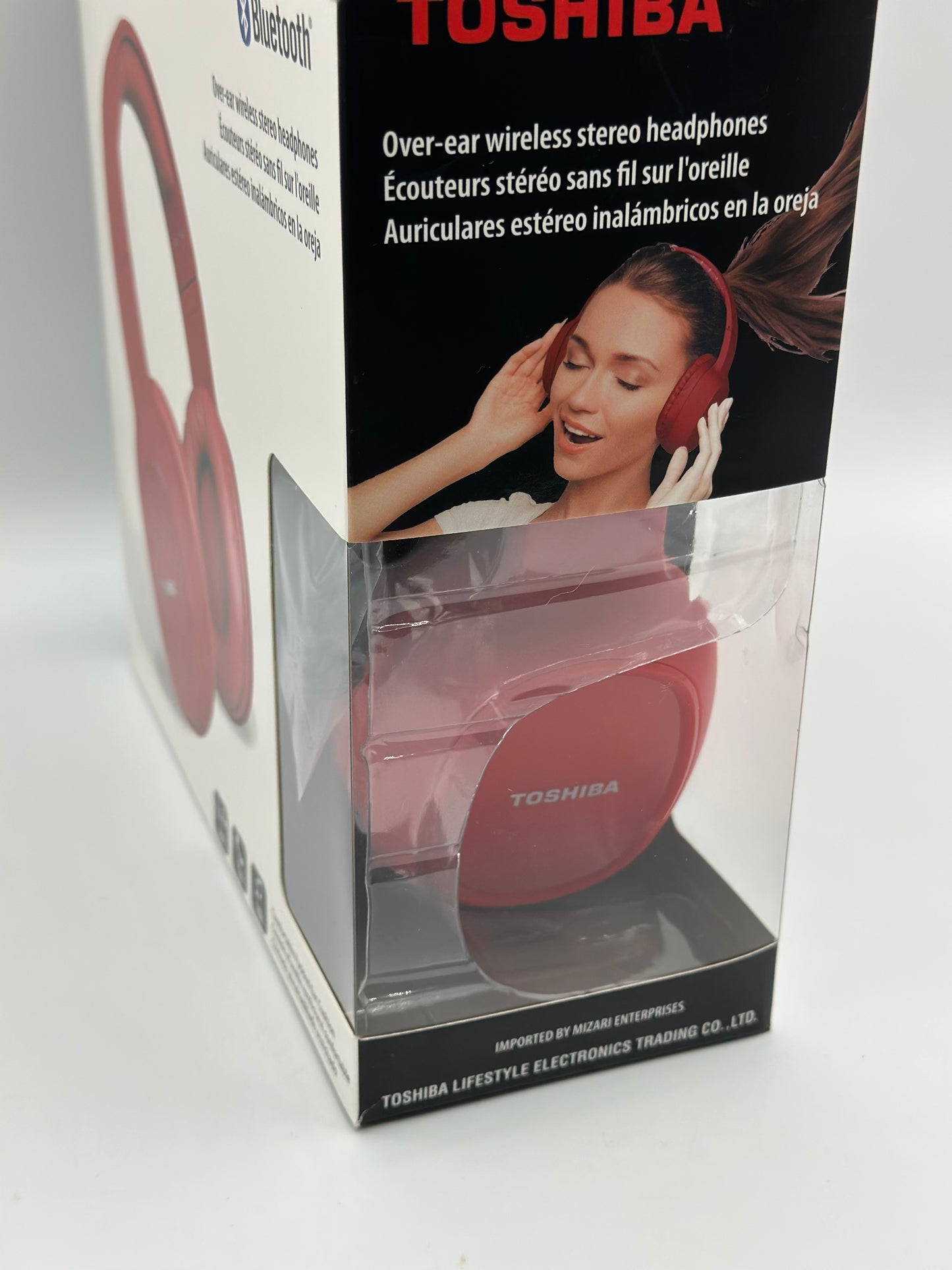 TOSHIBA Casque arceau Sport - Bluetooth - Rouge neuf