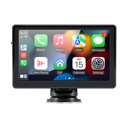 Autoradio écran multimédia Sans Fil Portable 7 Pouces Carplay androïde auto Radio Écran Tactile neuf