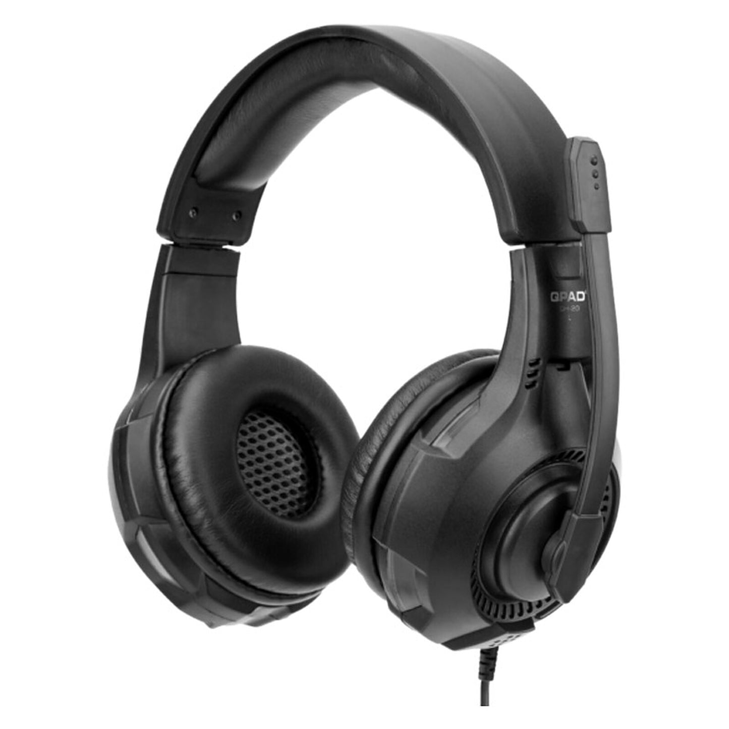 QPAD QH-20
CASQUE-MICRO GAMING FERMÉ - SON STÉRÉO - RÉTROÉCLAIRAGE RGB