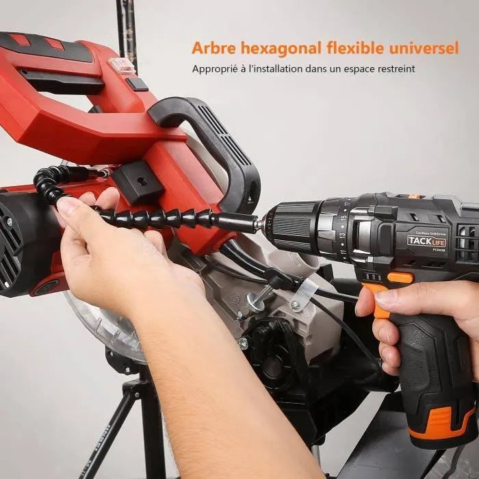 TACKLIFE PCD01B Perceuse Visseuse sans Fil 12V avec chargeur sans batterie