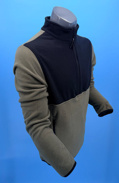 JACK & JONES
Sweat à Capuche mi-zip Homme Flame, olive poussière