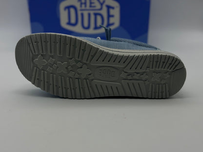 Hey Dude Mocassins Stretch Sox Bleu