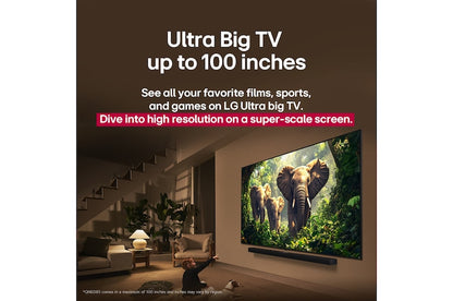 75 pouces (189 cm) | LG QNED evo AI QNED85 MiniLED | 4K Smart TV | 2025