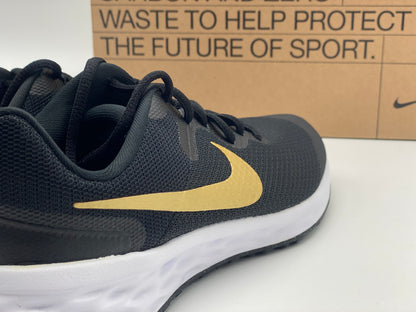 Baskets Nike Revolution 6 Next Nature noir / or enfant fille