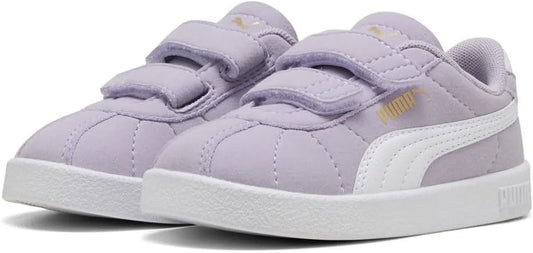PUMA Mixte bébé Club II V INF Sneaker, Lilac Crush White, 20.5 EU
