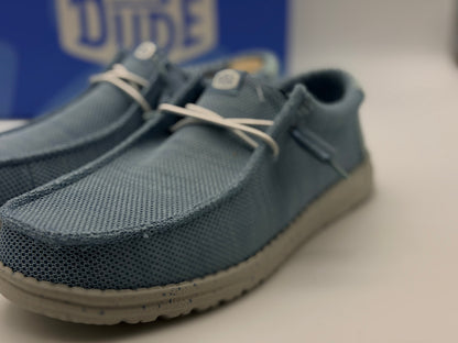 Hey Dude Mocassins Stretch Sox Bleu