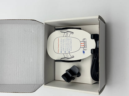 Support de téléphone portable à serrage automatique pour téléphone de voiture DM Support de téléphone portable pour chargeur sans fil de voiture Batterie intégrée Compatible avec iPhone Xs Max/XR/XS/X/8 Plus, Samsung Galaxy S10/S10 Plus/S9/S8/S7/Note 9 10