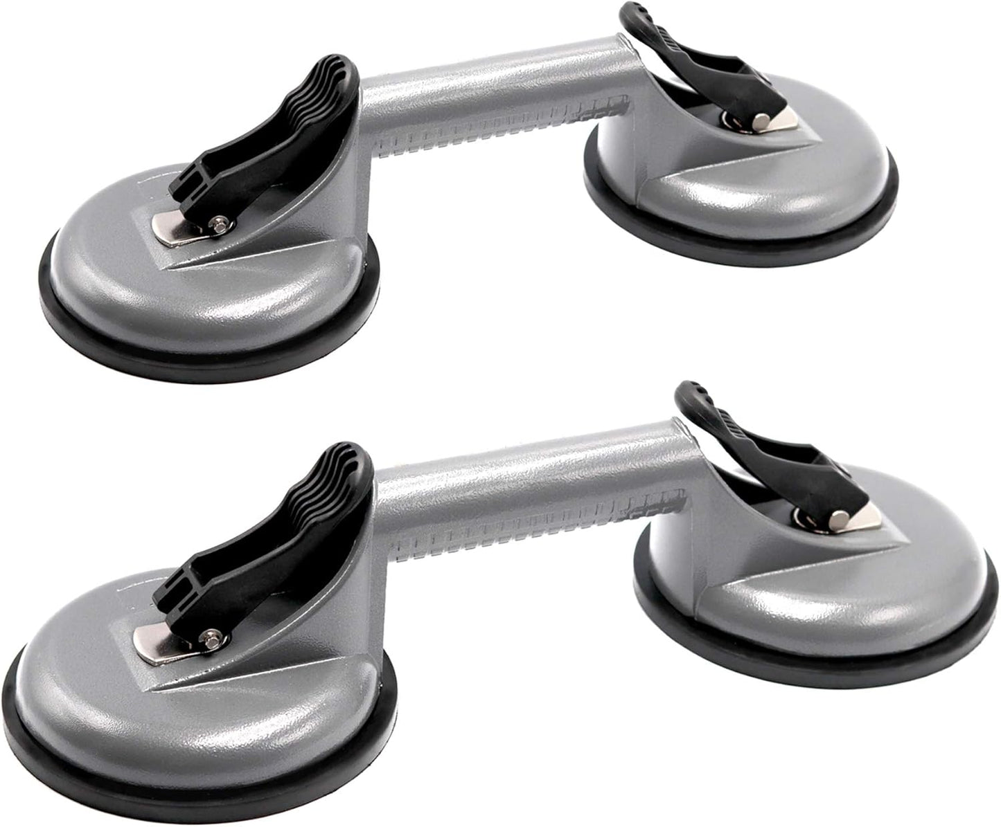 Ventouse en verre en aluminium Ventouse en verre Ventouse Porte-ventouse en caoutchouc 120 mm, max.80 /100kg