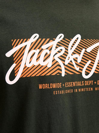 JACK & JONES Jjurban Tee SS Crew Neck Homme