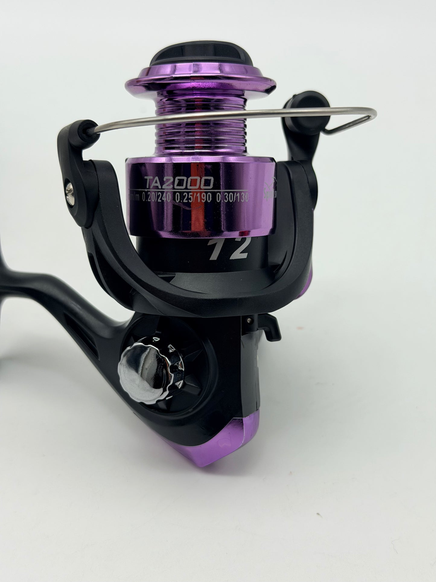 Moulinet de pêche en acier inoxydable