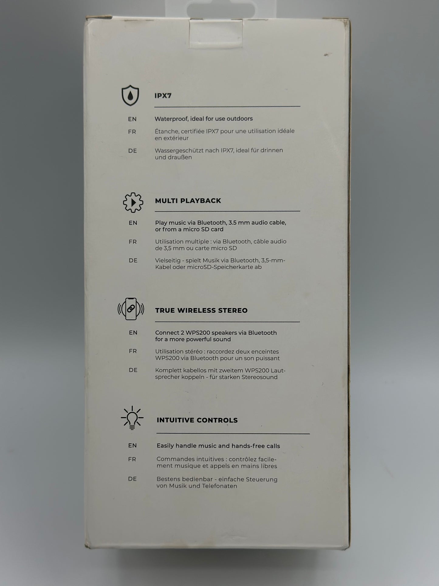 Xqisit Enceinte étanche WPS 200