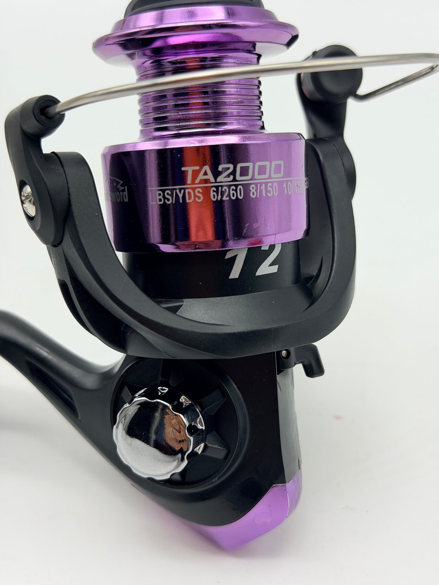 Moulinet de pêche en acier inoxydable