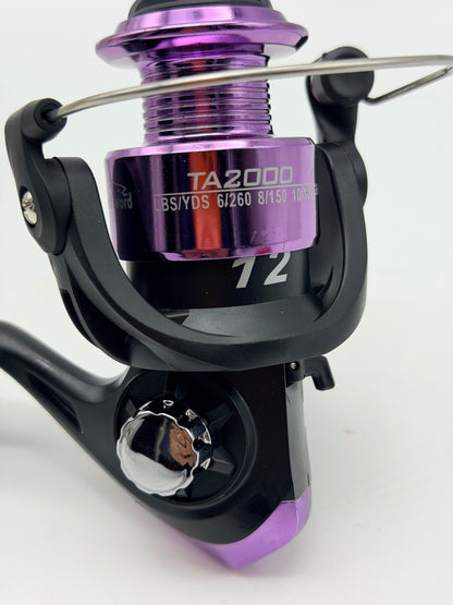 Moulinet de pêche en acier inoxydable