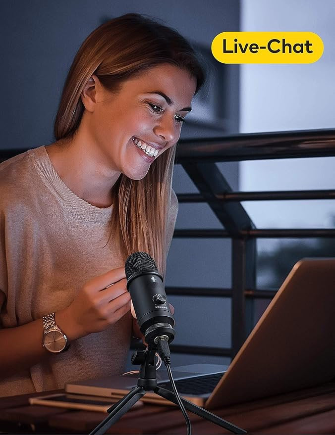 Microphone Professionnel à condensateur USB neuf