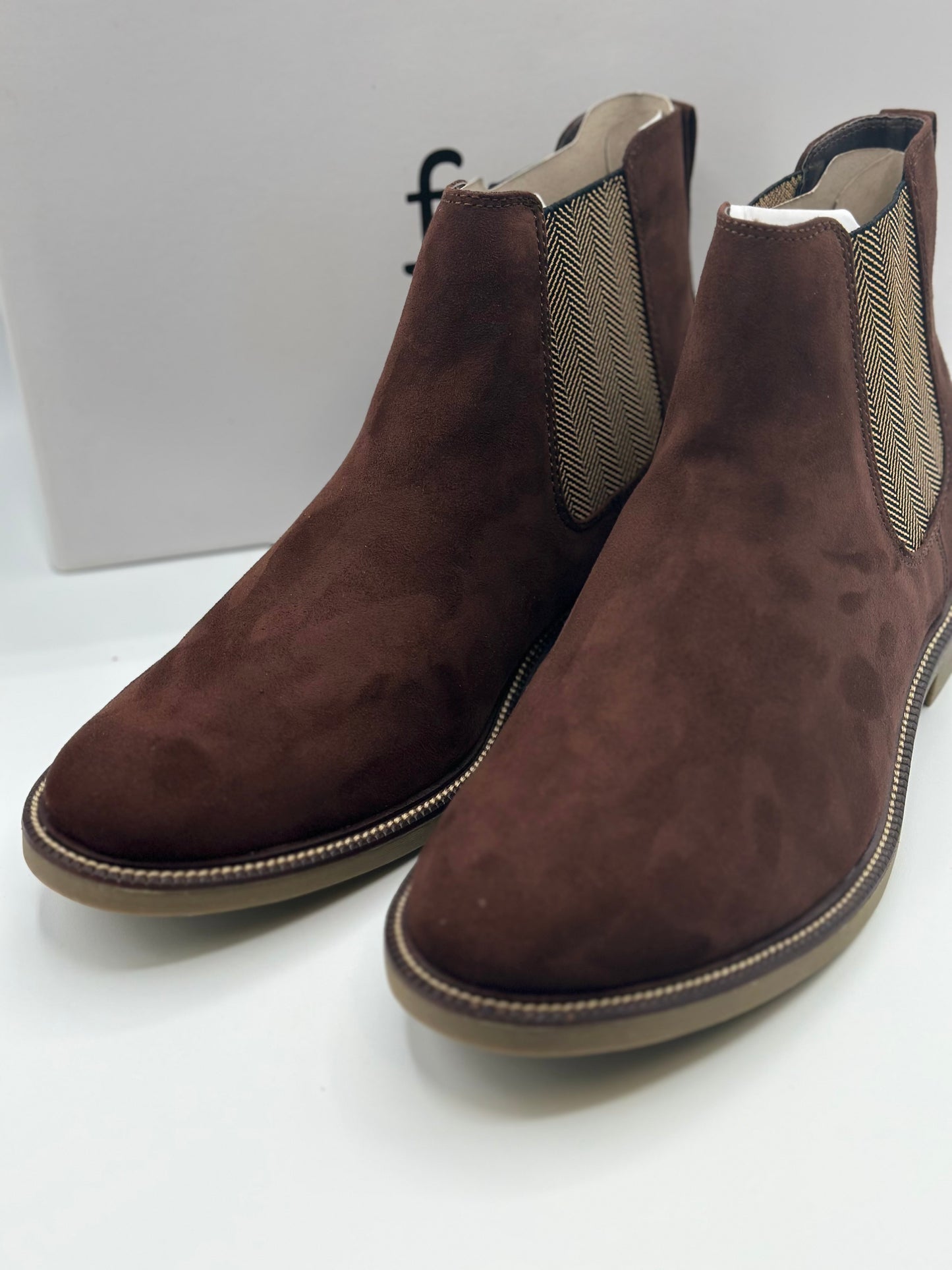 bottes Chelsea pour hommes Marsh Micro daim
