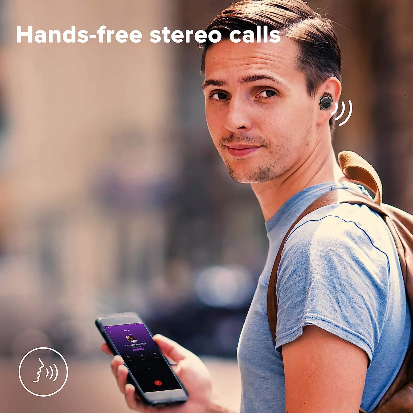 Écouteurs intra-auriculaires sans fil – Bluetooth et étanchéité IPX5 – Autonomie de 20 heures JBL