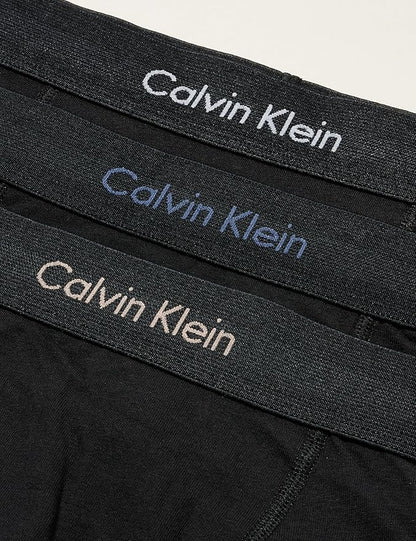Calvin Klein Men's Trunk 3PK, Black, M