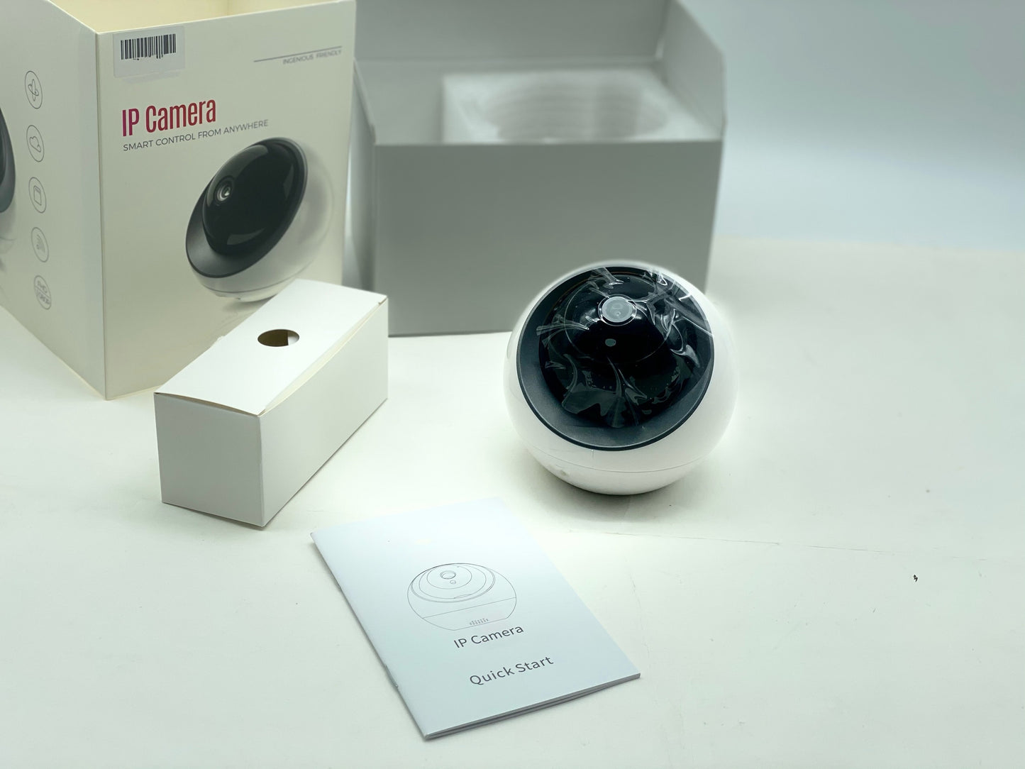 Caméra Surveillance WiFi 1080P FHD, Moniteur bébé, Caméra IP sans Fil /Audio Bidirectionnel