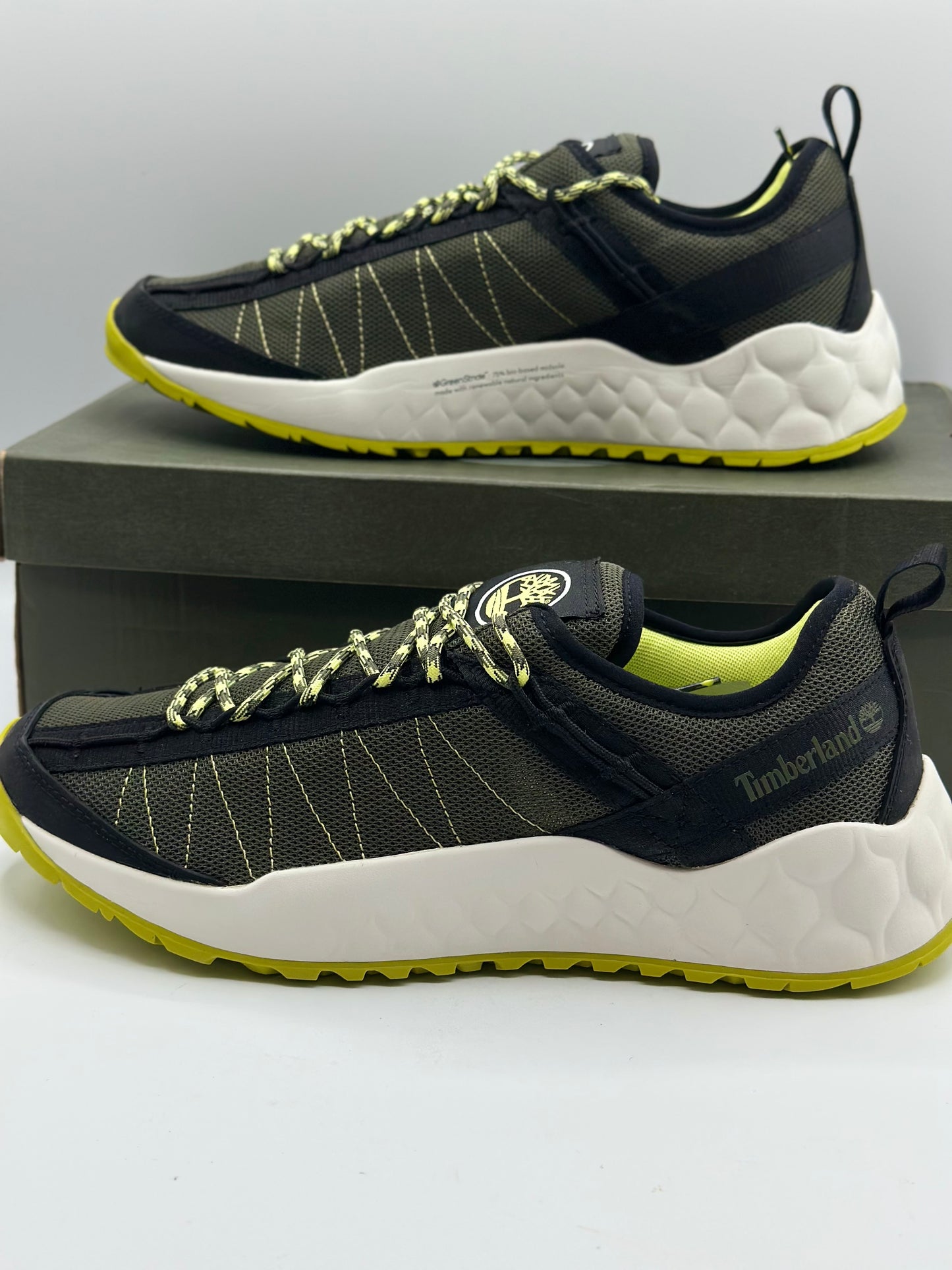 TIMBERLAND

Baskets Solar Wave A2AYS Dark Green Mesh