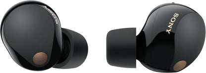 Sony WF-1000XM5 écouteurs sans Fil à réduction de Bruit, Bluetooth, Intra-Auriculaires avec Micro, 36 Heures d'autonomie, Charge Rapide, IPX4, Compatible iOS et Android - Noir
