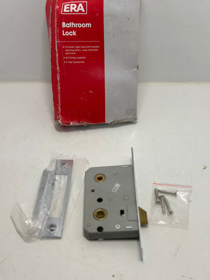 Era Serrure de Salle de Bain Effet Chrome 64 mm