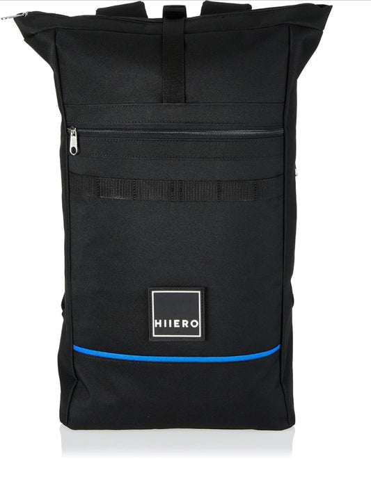 HIIERO Sac à Dos Tactique Roll Sac à Dos Black L x B X H - 34 x 22 x 46