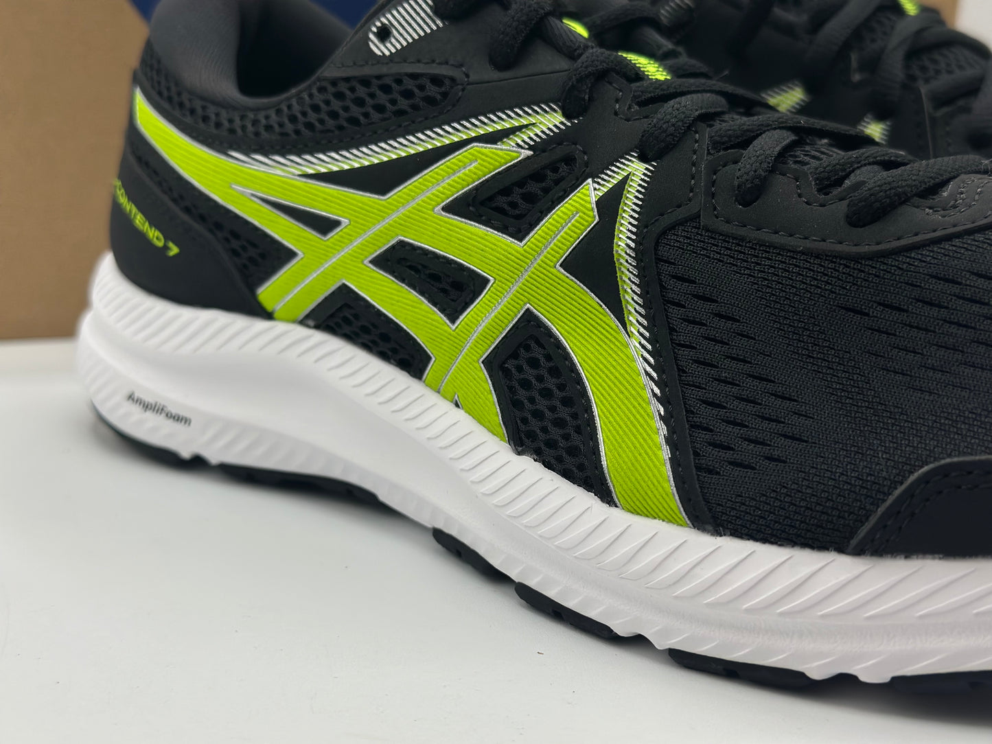 ASICS Gel-Contend 7 Chaussures de sport Chaussures d’entraînement pour hommes Chaussures de course Bleu Loisirs