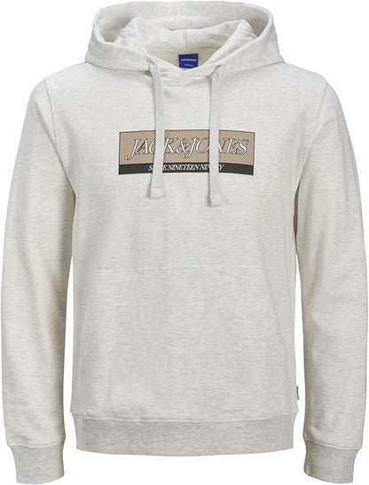 Jack & Jones Jorinwood Block Branding Hood 2pk MP Jorinwood Block Lot de 2 Sweats à Capuche Homme (Lot de 1)
