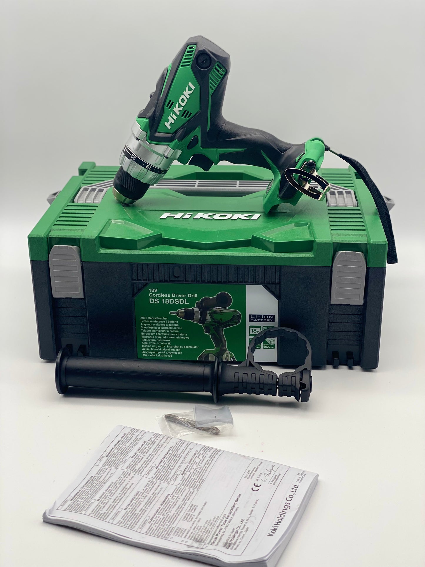 HIKOKI Perceuse-visseuse sans fil (sans chargeur, batterie avec mallette de transport