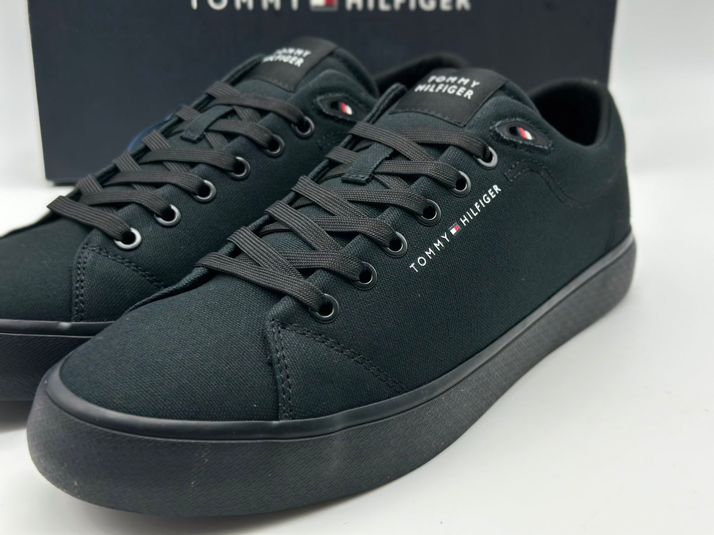 TOMMY HILFIGER Homme Th Hi Vulc Low Core Canvas Bas