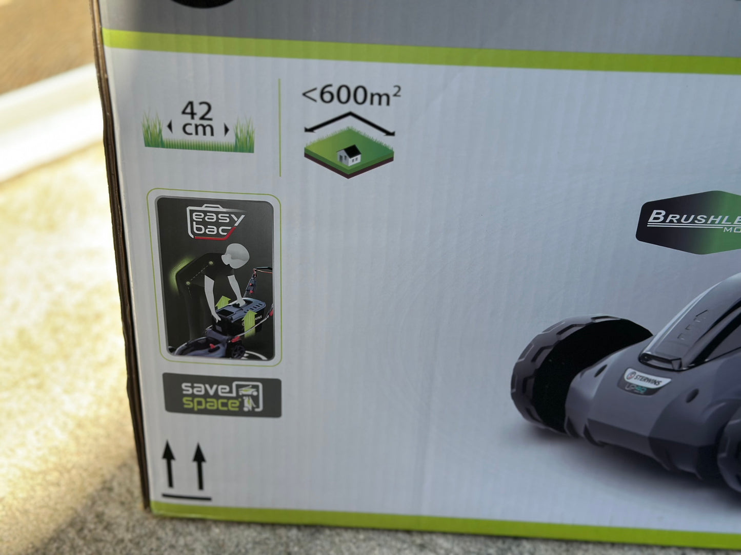 Tondeuse sur batterie STERWINS UP40, 36 V, l.42 cm