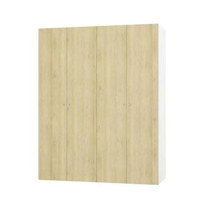 Porte battante Home effet chêne naturel mat H.200 x l.40 cm