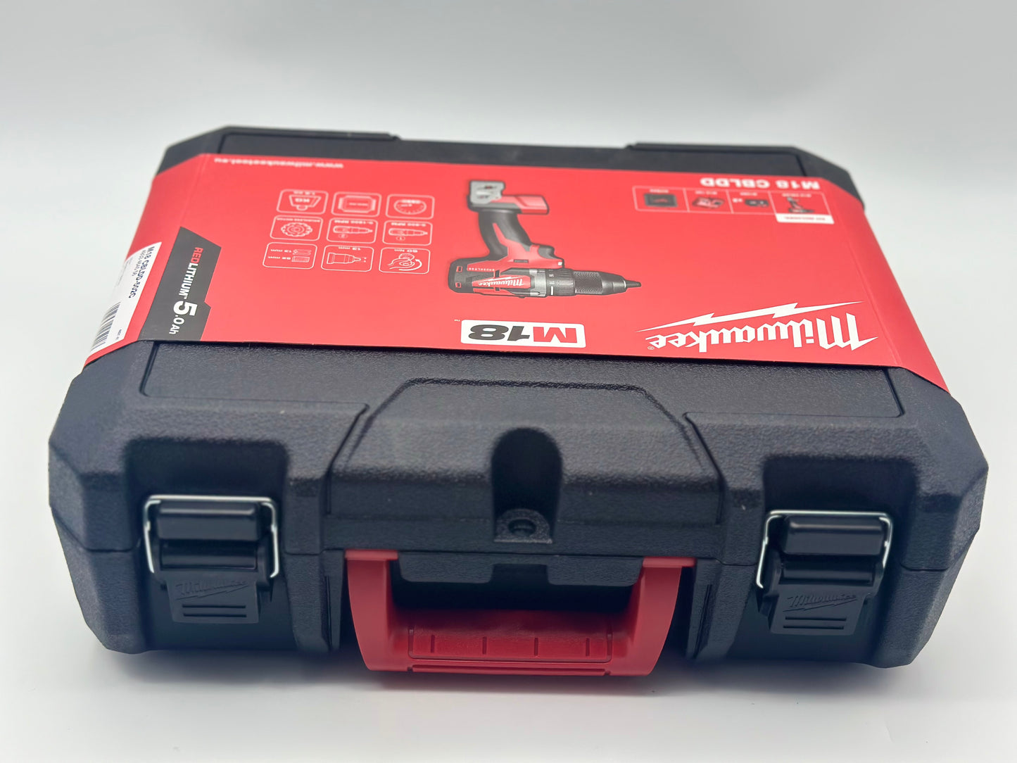 milwaukee M18 CBLDD 502c Perceuse visseuse compacte BRUSHLESS 5.0ah X2 + Coffret