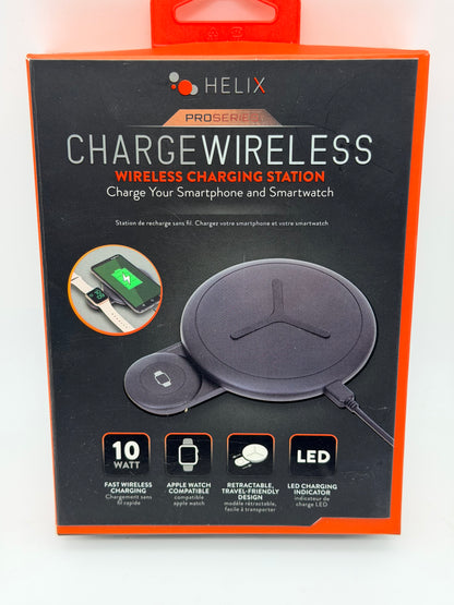 Helix Chargeur Induction Compatible Apple Watch Noir