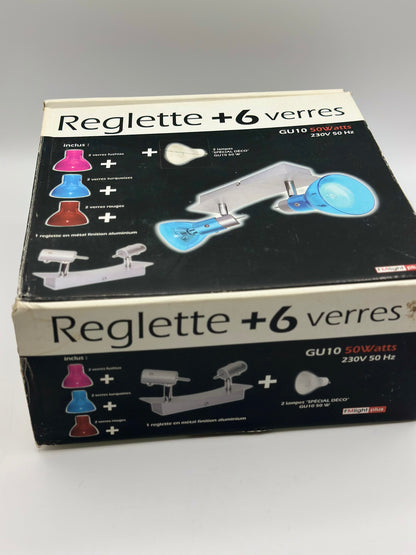 Reglette +6 verres