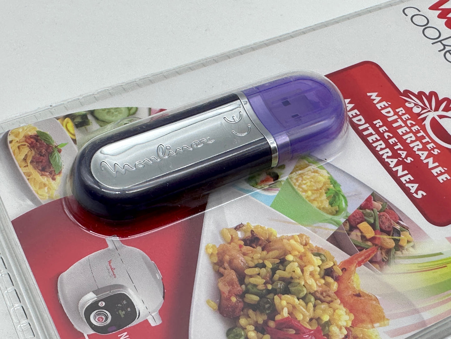 Moulinex Clé USB de 25 Recettes Du Monde XA600111 Accessoire Cookeo Officiel Compatible avec Multicuiseurs Cookeo YY2943FB CE702100