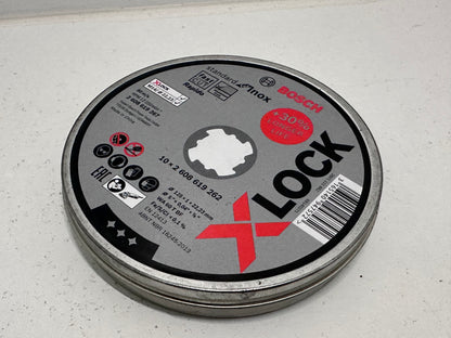 Disque à tronçonner droits X-LOCK 125x22,23x1 (x10) Standard for inox | 2608619267 - Bosch